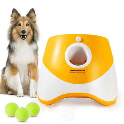 LANZADOR AUTOMATICO DE PELOTAS PARA MASCOTAS