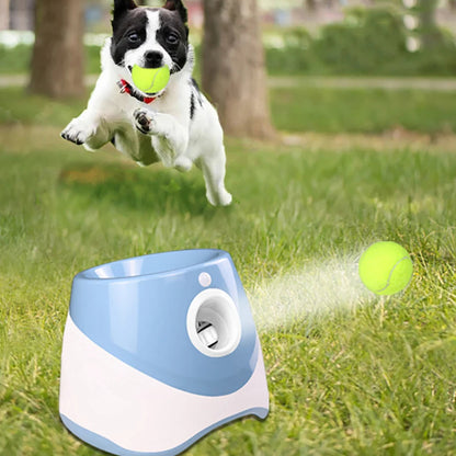 LANZADOR AUTOMATICO DE PELOTAS PARA MASCOTAS