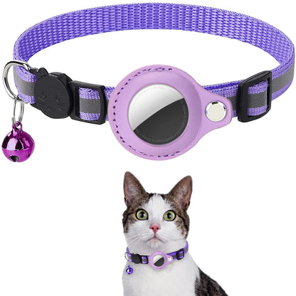 COLLAR PARA GATOS CON SOPORTE PARA LOCALIZADOR
