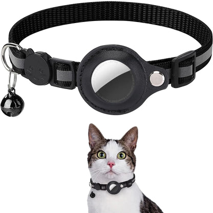 COLLAR PARA GATOS CON SOPORTE PARA LOCALIZADOR