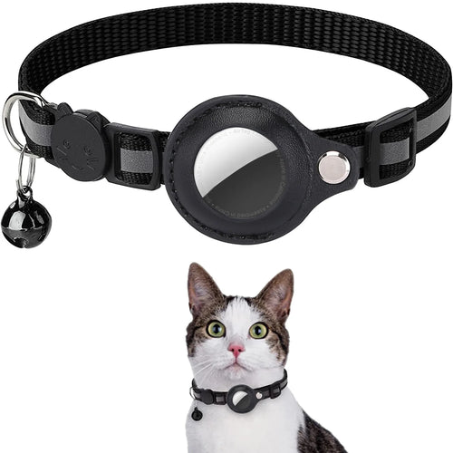 COLLAR PARA GATOS CON SOPORTE PARA LOCALIZADOR