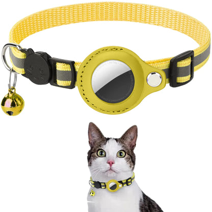 COLLAR PARA GATOS CON SOPORTE PARA LOCALIZADOR
