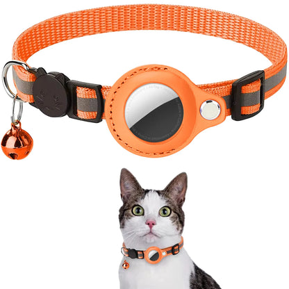 COLLAR PARA GATOS CON SOPORTE PARA LOCALIZADOR